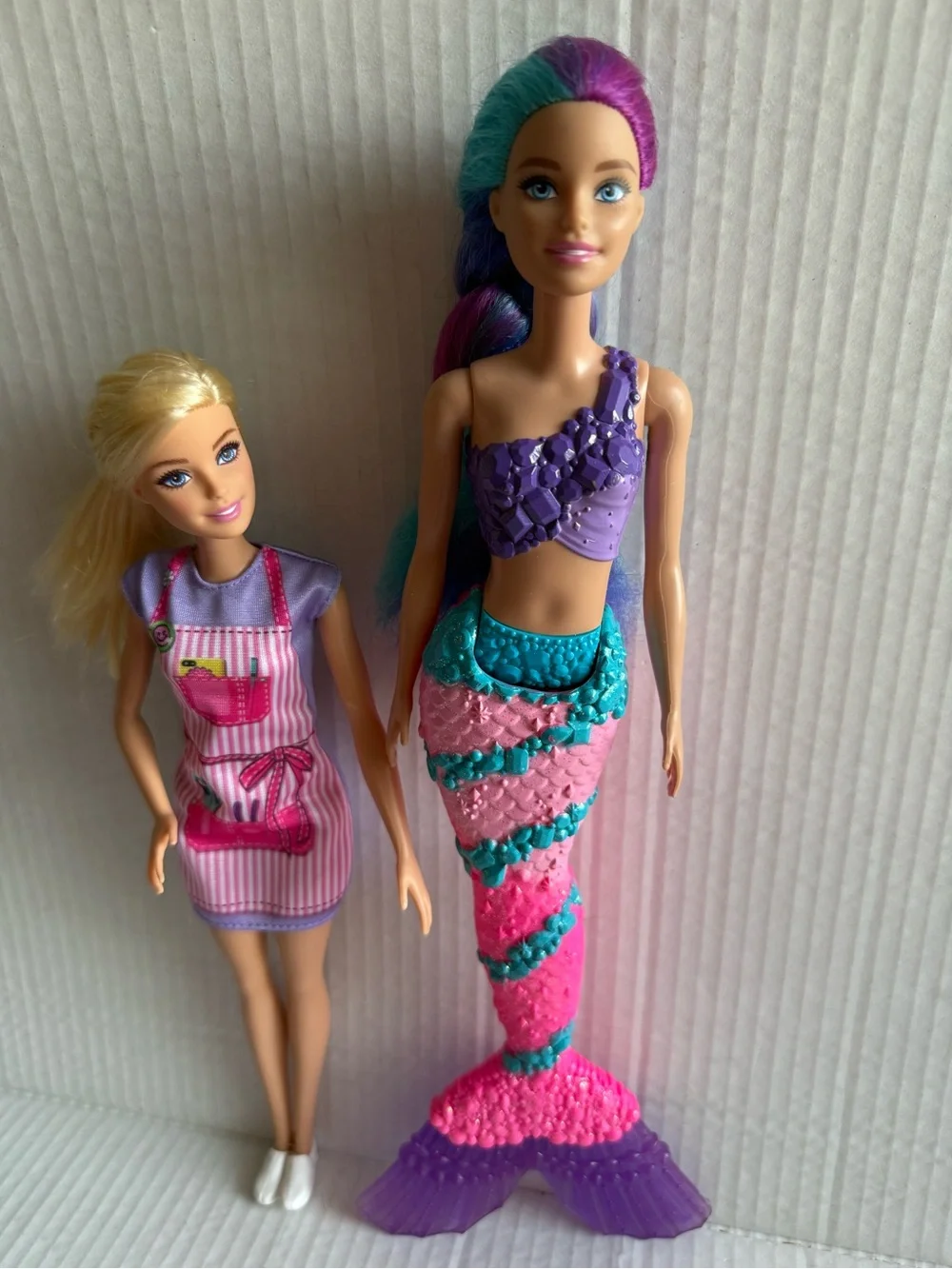 Barbie Mermaid Doll with Purple Top and Pink, Teal & Purple Tail Barbie Florist